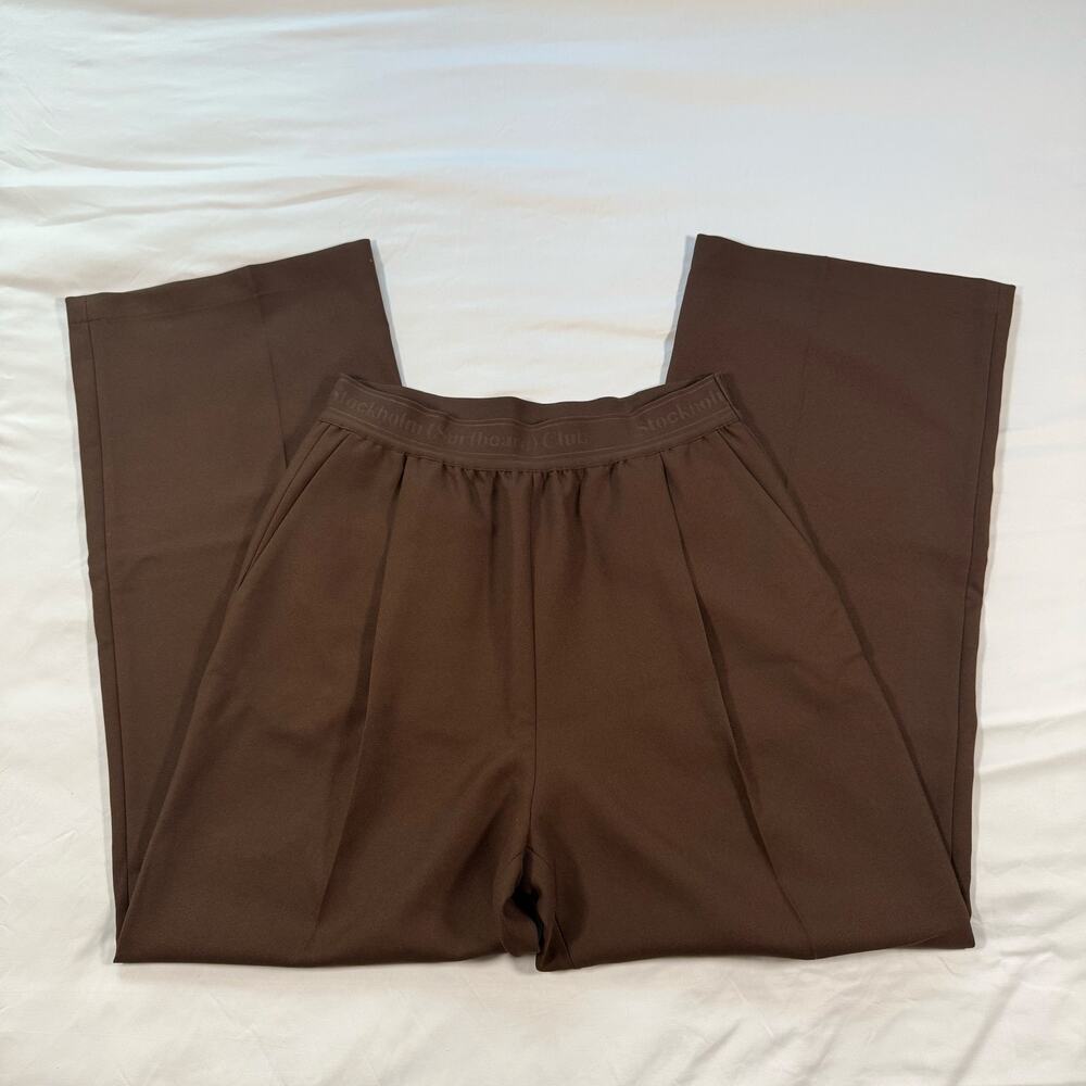 NWT Stockholm Surfboard brown trouser pants Mens size XL